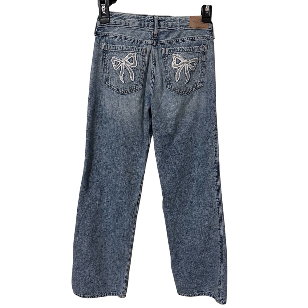 Abercrombie Kids Denim Jeans with Bow Detail